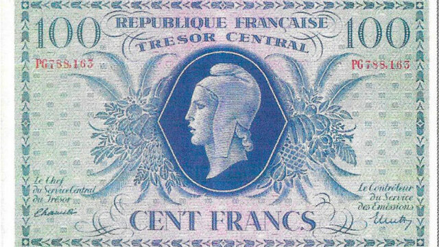 100 francs Marianne type 1943