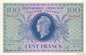 100 francs Marianne type 1943