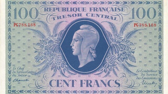 100 francs Marianne type 1943