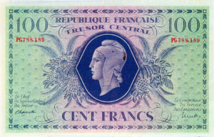 100 francs Marianne type 1943