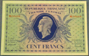 100 francs Marianne type 1943