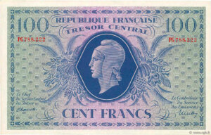 100 francs Marianne type 1943