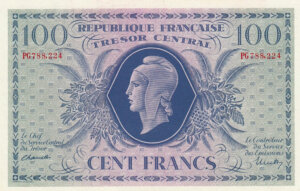 100 francs Marianne type 1943