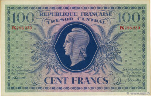 100 francs Marianne type 1943