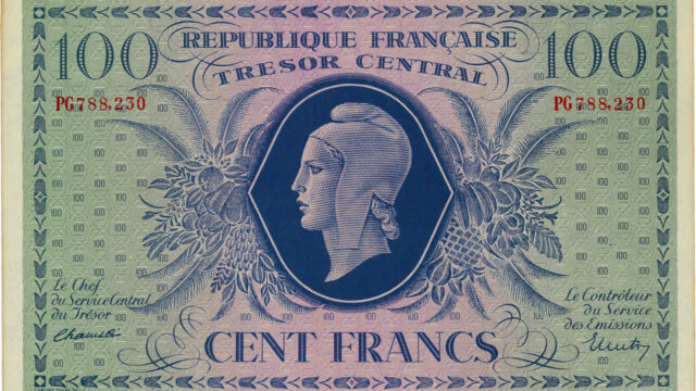 100 francs Marianne type 1943