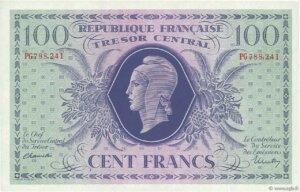 100 francs Marianne type 1943