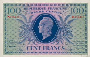 100 francs Marianne type 1943