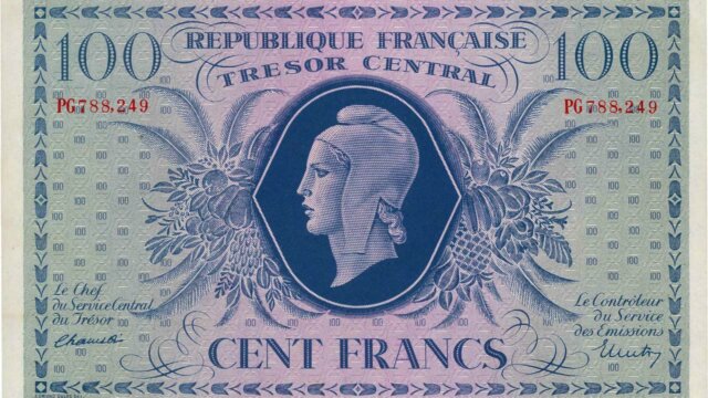 100 francs Marianne type 1943