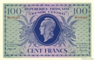 100 francs Marianne type 1943