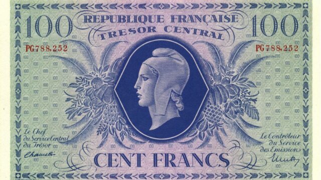 100 francs Marianne type 1943