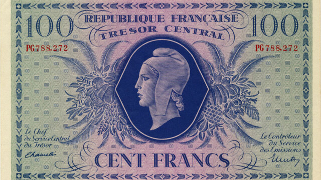 100 francs Marianne type 1943