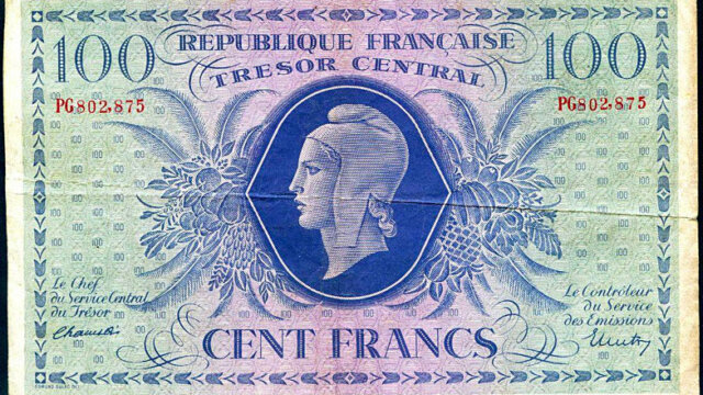 100 francs Marianne type 1943