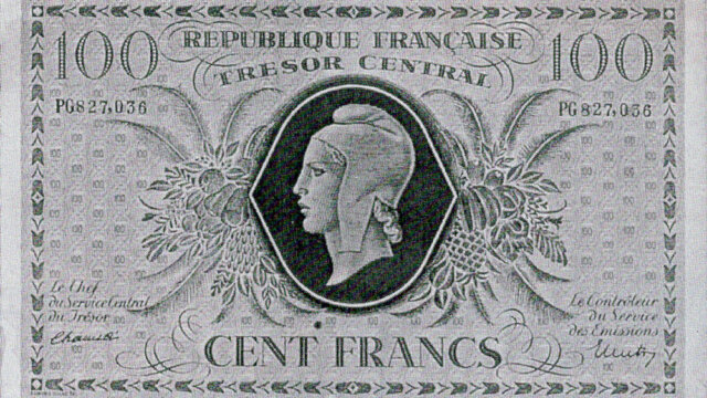 100 francs Marianne type 1943