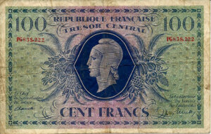 100 francs Marianne type 1943