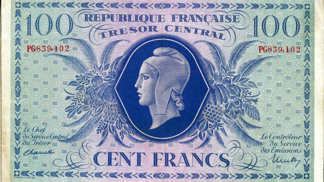 100 francs Marianne type 1943