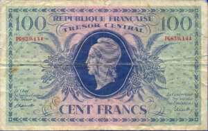 100 francs Marianne type 1943