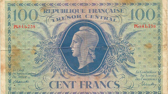 100 francs Marianne type 1943