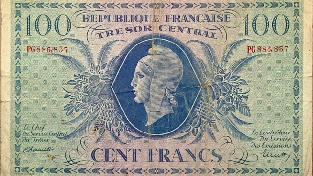 100 francs Marianne type 1943