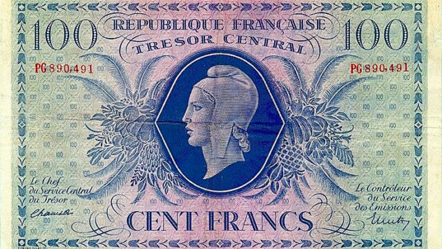 100 francs Marianne type 1943