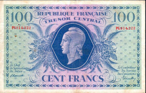 100 francs Marianne type 1943