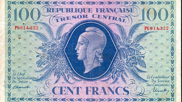 100 francs Marianne type 1943