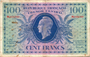 100 francs Marianne type 1943