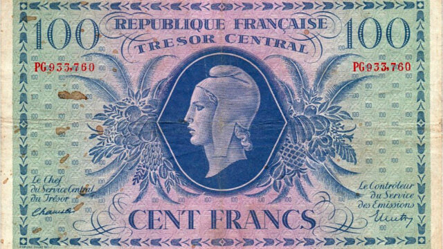 100 francs Marianne type 1943