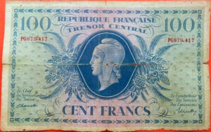 100 francs Marianne type 1943