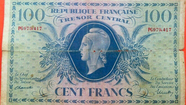 100 francs Marianne type 1943