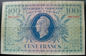 100 francs Marianne type 1943