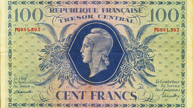 100 francs Marianne type 1943