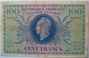 100 francs Marianne type 1943