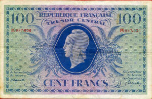 100 francs Marianne type 1943