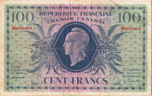 100 francs Marianne type 1943