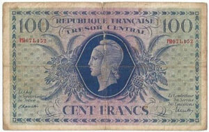 100 francs Marianne type 1943