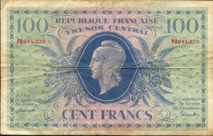 100 francs Marianne type 1943