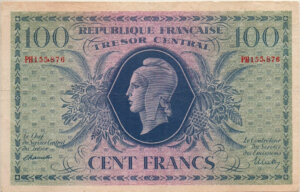 100 francs Marianne type 1943