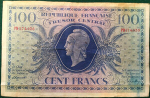 100 francs Marianne type 1943