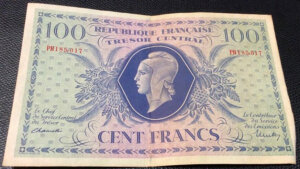 100 francs Marianne type 1943