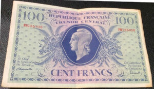 100 francs Marianne type 1943