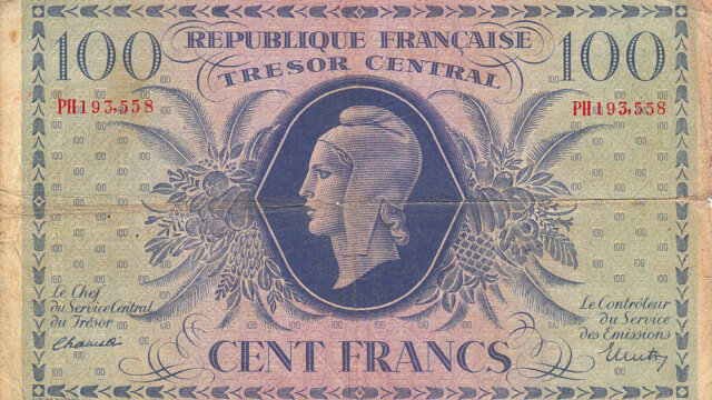 100 francs Marianne type 1943