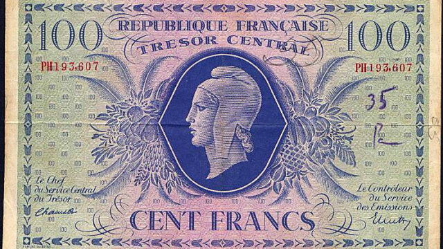 100 francs Marianne type 1943