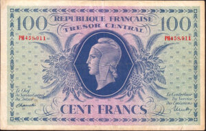 100 francs Marianne type 1943