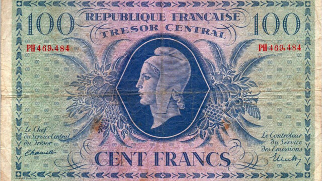 100 francs Marianne type 1943