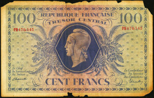 100 francs Marianne type 1943