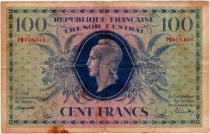 100 francs Marianne type 1943