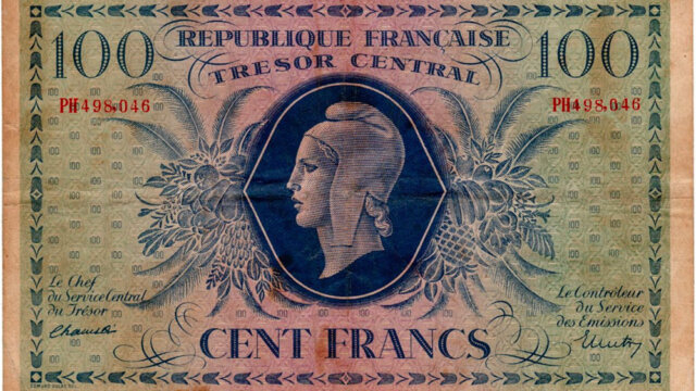 100 francs Marianne type 1943