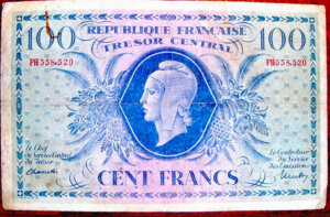 100 francs Marianne type 1943