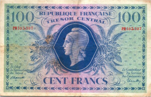 100 francs Marianne type 1943