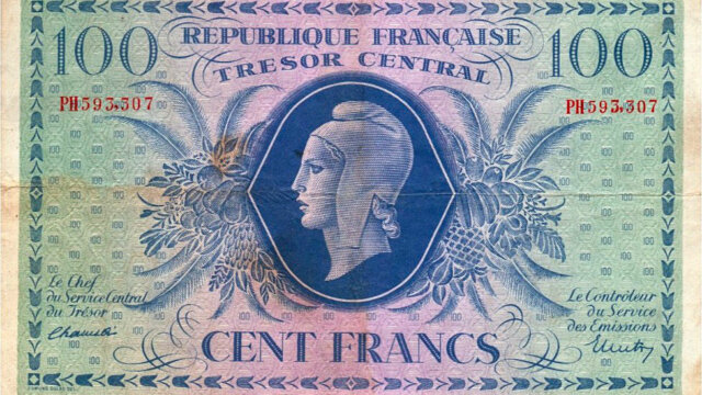 100 francs Marianne type 1943